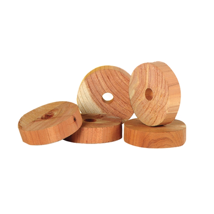 Natural Cedar Wood Moth Repellent Balls, Rings & Hearts - For Wardrobe, Cupboard & Drawers
