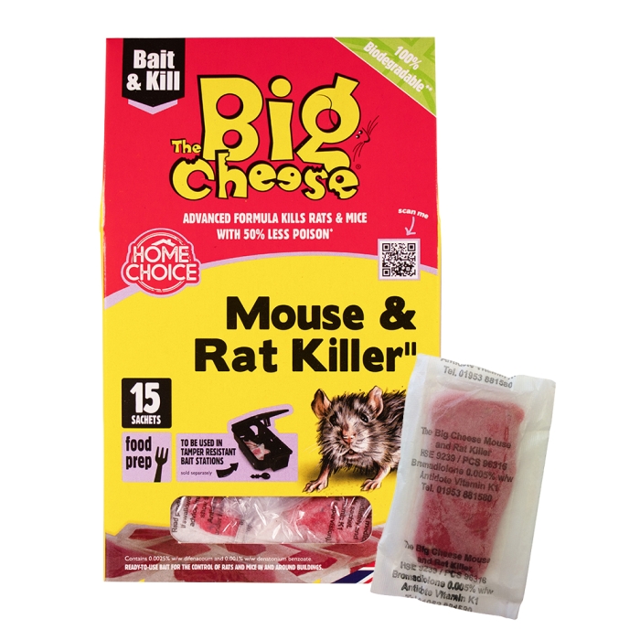 Sachet unidose pour rats et souris Fury x7 - 20g