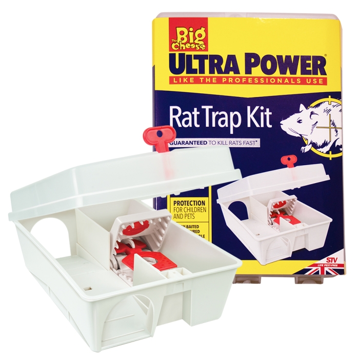 Kat Sense XXL Large Rat Traps, Not All Rodent Traps Are Created Equal & This Heavy-Duty Spring Trap Will Prove It - Reusable Pest Control Trap for