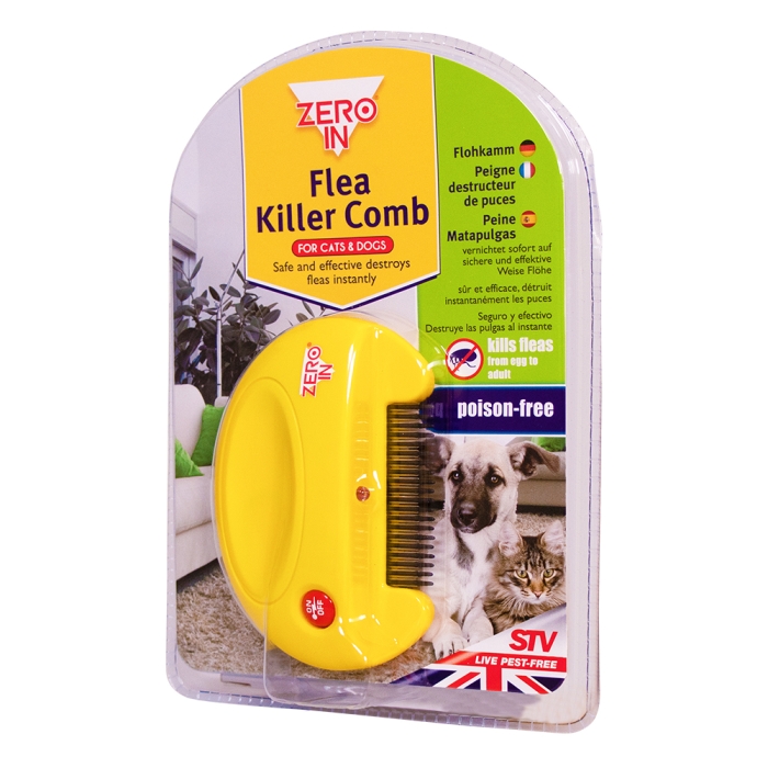 Flea killer comb for cats and dogs 2025