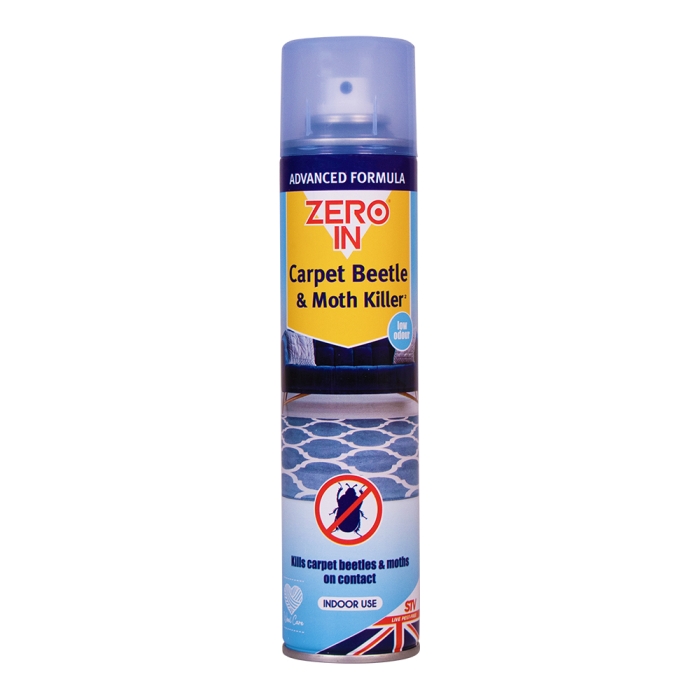 Carpet Beetle & Moth Killer - 300ml Aerosol