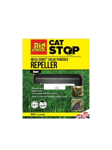 The Big Cheese Mega-Sonic® Solar Cat Repeller