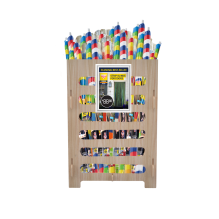 Strip Blinds for Doors - Crate Display