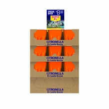 Citronella XL Candle Bucket Stack-A-Pack