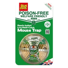 Ready-Baited Multi-Catch Live Mouse Trap 2 Colours