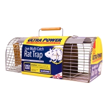 Live Multi-Catch Rat Trap - Humane, Durable, Ready-To-Use