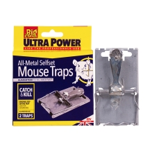 All-Metal Selfset Mouse Trap - Twinpack