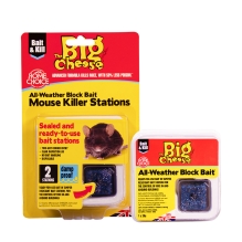 Ready-Baited Mouse Killer Station - Twinpack