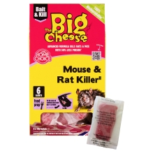 The Big Cheese Mouse & Rat Killer² Pasta Sachets - 6 Pack