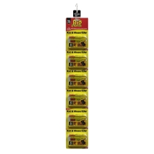 Rat & Mouse Killer Grain Bait - 6 x 25g Sachets Clipstrip