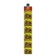 Rat & Mouse Killer Grain Bait - 6 x 25g Sachets Clipstrip