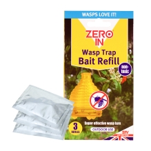 Wasp Trap Bait Refill Sachet - 3-Pack