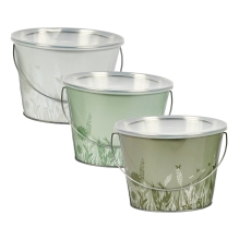Citronella XL Candle Bucket - white wax - Close To Home assorted colours