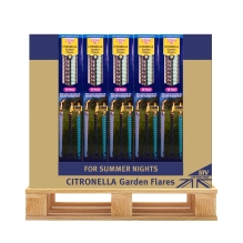 Citronella Garden Flares - Close to Home - 12-Pack