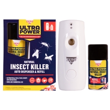 Natural Insect Killer Auto Dispenser Kit - 200ml Aerosol