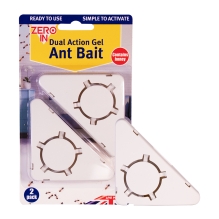 Zero In Dual Action Gel Ant Bait - Twin Pack