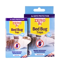 Zero In Bed Bug Traps - 5 Pack