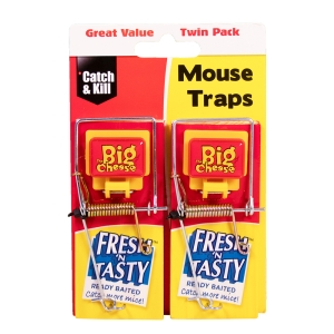 Fresh Baited Mouse Trap - Twinpack