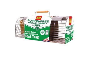 Ready-Baited Multi-Catch Rat Cage Trap