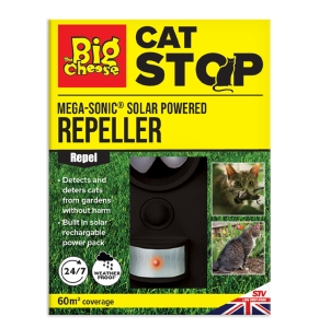 Mega-Sonic® Solar Cat Repeller