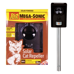 Mega-Sonic® Solar Cat Repeller