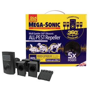 Mega-Sonic® Multi-Speaker ALL-PEST Repeller