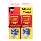 Fresh Baited Mouse Trap - Twin Pack