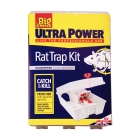 The Big Cheese Ultra Power Rat Trap Kit - Lockable, Baited & Effective