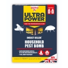 Zero In Ultra Power Natural Insect Killer Bomb - 150ml One-Shot Aerosol - Twinpack