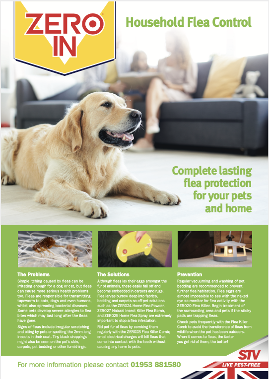STV International Zero In Flea Control