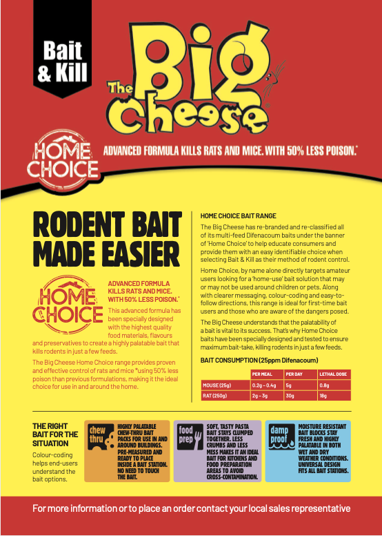 STV International The Big Cheese Home Choice Baits
