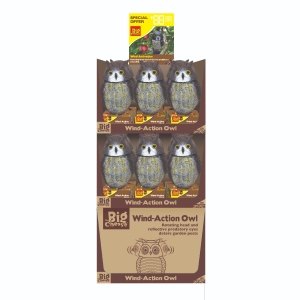 Wind-Action Owl Stack-A-Pack